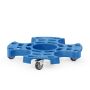 Reifen-Roller Transportroller für Räder 6 Stück