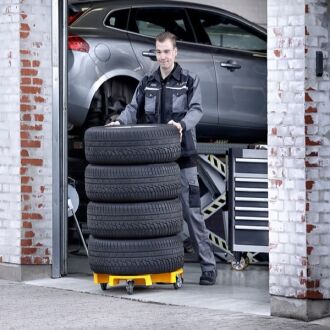 Reifen Roller Wagen große Räder 4 Stück
