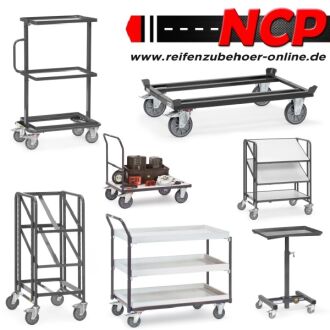 ESD-Paletten-Fahrgestell 1010 x 810 mm