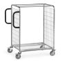 Kommissionierwagen Draht-Gitter 1225 mm hoch
