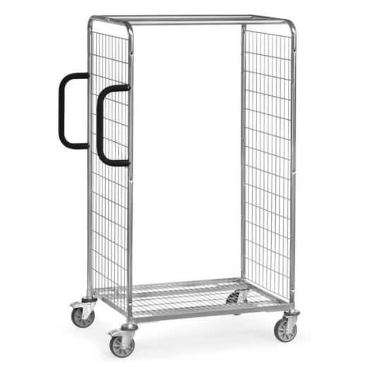 Kommissionier-Wagen Draht-Gitter hoch 850 x 610 mm