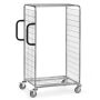 Kommissionier-Wagen Draht-Gitter hoch 850 x 610 mm