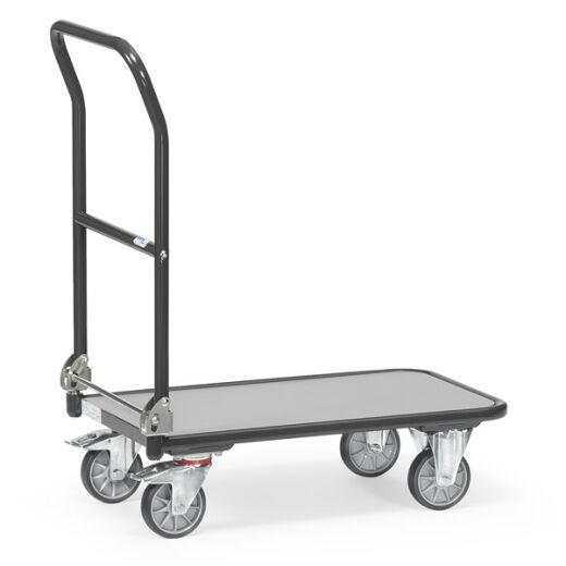 Klappwagen Schiebebügel auf Plattform klappbar