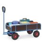 Handwagen 2-Achser mit 4 Wände aus Holz