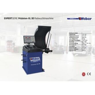 Rad-Wuchtmaschine 3D für PKW und Transporter Reifen