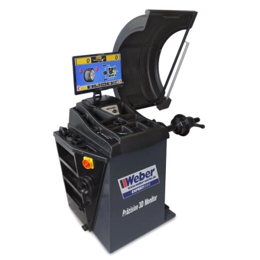 Rad-Wuchtmaschine 3D-Monitor PKW Transporter Reifen