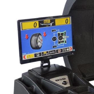 Rad-Wuchtmaschine 3D-Monitor PKW Transporter Reifen