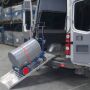 Fasskarre mit 2 Stützräder Totmannbremse