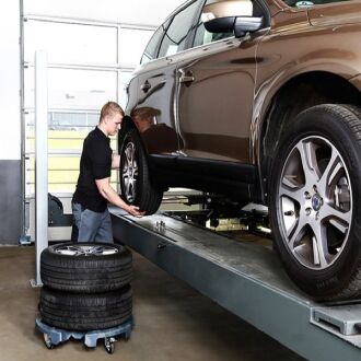 Reifen-Roller Wheel Trolley XL Set