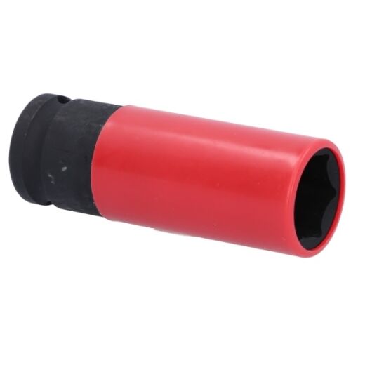 1/2" Alu-Felge Kraft-Stecknuss robust lang 21 mm