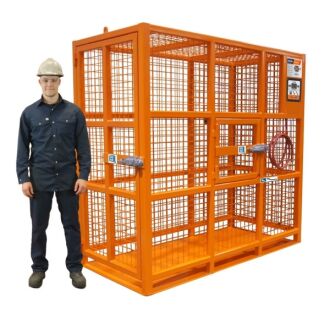 Füllkäfig für große Reifen automatisch 198 cm