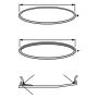 Felgen-Dichtring 25" V-Ring