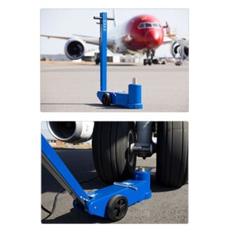 Luft-Hydraulisch Flugzeug-Heber großer Hub 65 t