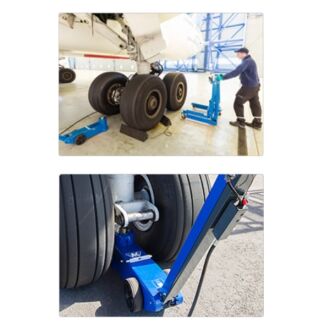 Luft-Hydraulisch Flugzeug-Heber großer Hub 65 t