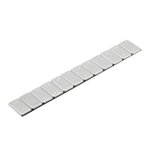 PKW Klebegewicht Riegel Typ 399 flach silber 12x2,5 g