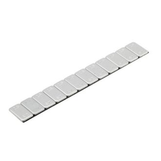 PKW Klebegewicht Riegel Typ 399 flach silber 12x2,5 g