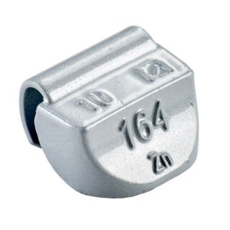 PKW Schlaggewicht 10 g Typ 164 Zink Silber 100 Stück