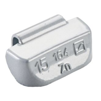 PKW Schlaggewicht 15 g Typ 164 Zink Silber 100 Stück