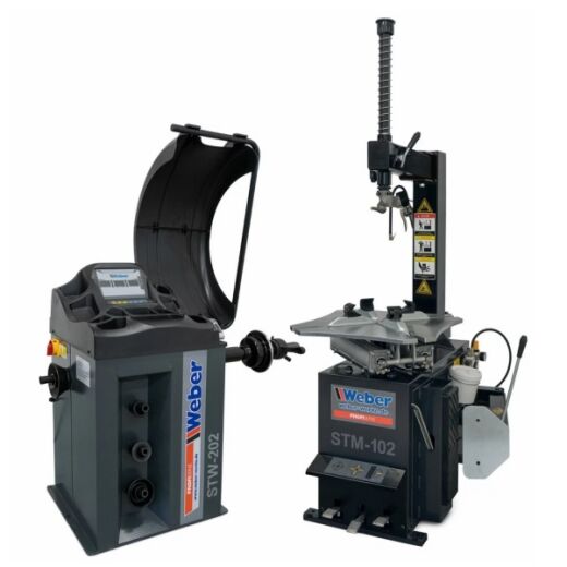 Reifen Montiermaschine Wuchtmaschine Reifendienst Set