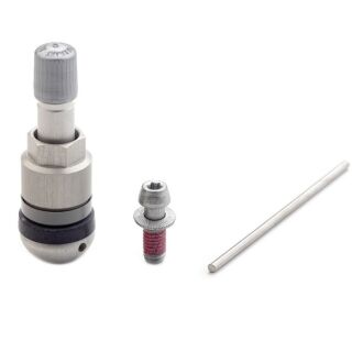 Alu-Ventil silber 43 MS Sensor RS 1 3 plus 12 Stück