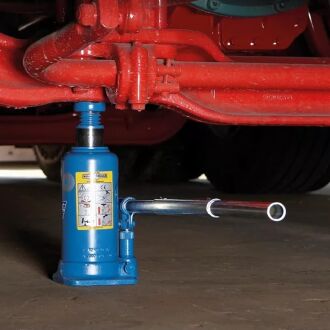 Hydraulik Wagenheber 12 t Zylinder 2-stufig Spindel LKW