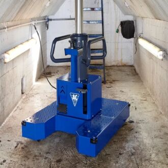 Luft-Hydraulisch Grubenheber mit Teleskop 15t