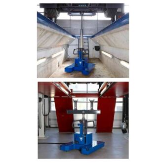 Luft-Hydraulisch Grubenheber mit Teleskop 15t