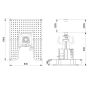 Luft-Hydraulisch Grubenheber mit Teleskop 15t