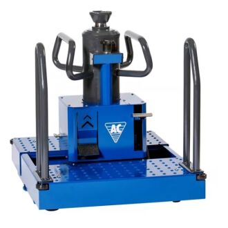 Luft-Hydraulisch Grubenheber mit Teleskop 15t quer...