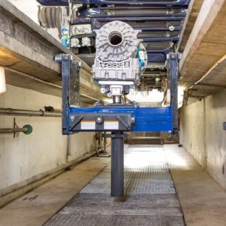 Luft-Hydraulisch Grubenheber mit Teleskop 15t