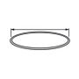 Felgen-Dichtring 45" O-Ring OTR 9,5 mm