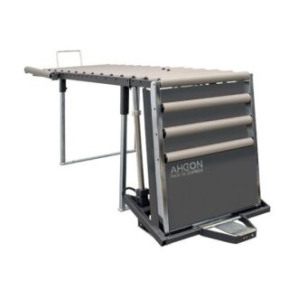Automatischer Radheber mit Rollentisch für 4 Räder