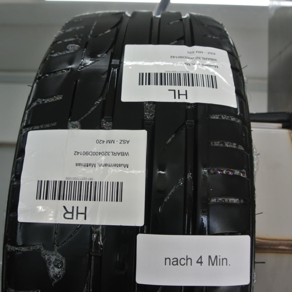 Aufkleber Etiketten zum selber Drucken Test Reifen Waschmaschine 1